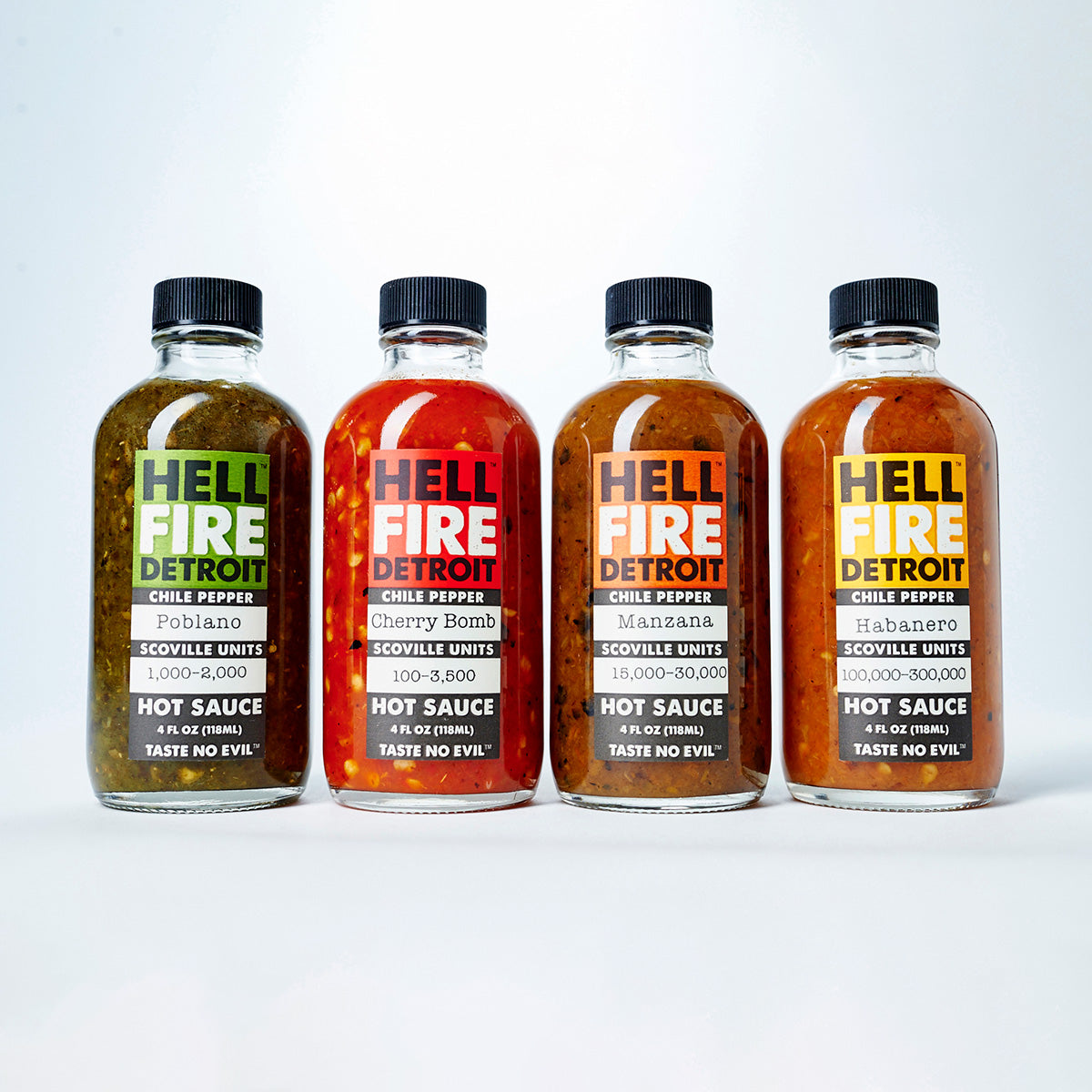 Hell Fire Detroit Original Hot Sauce Gift Set - image 2