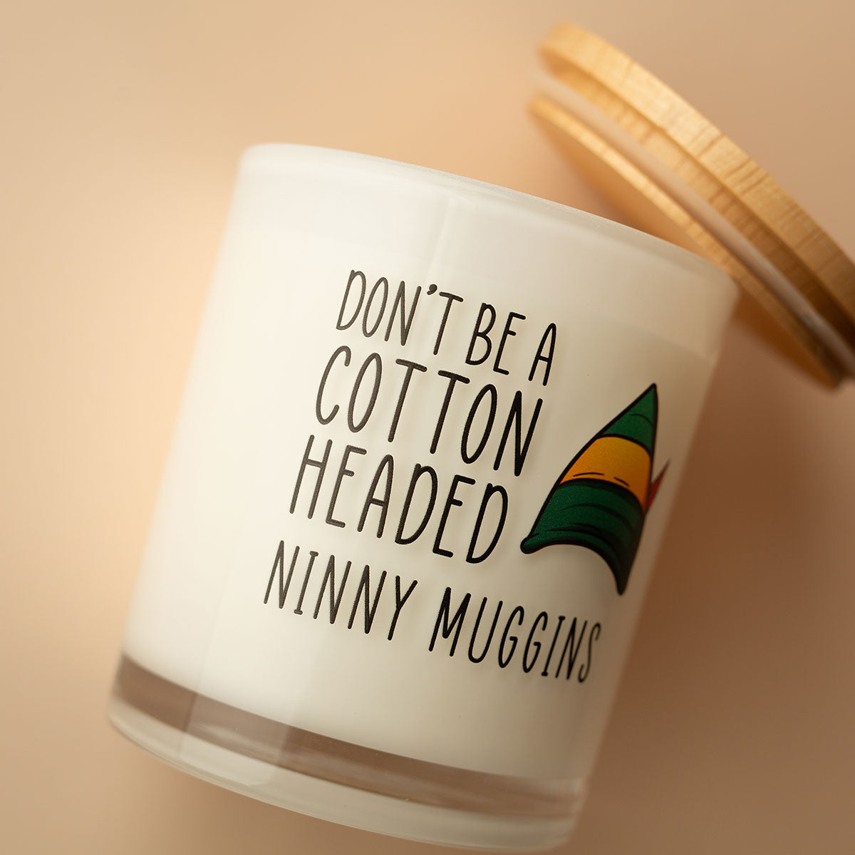 Christmas Printed Candle - Cotton Headed Ninny - image 3