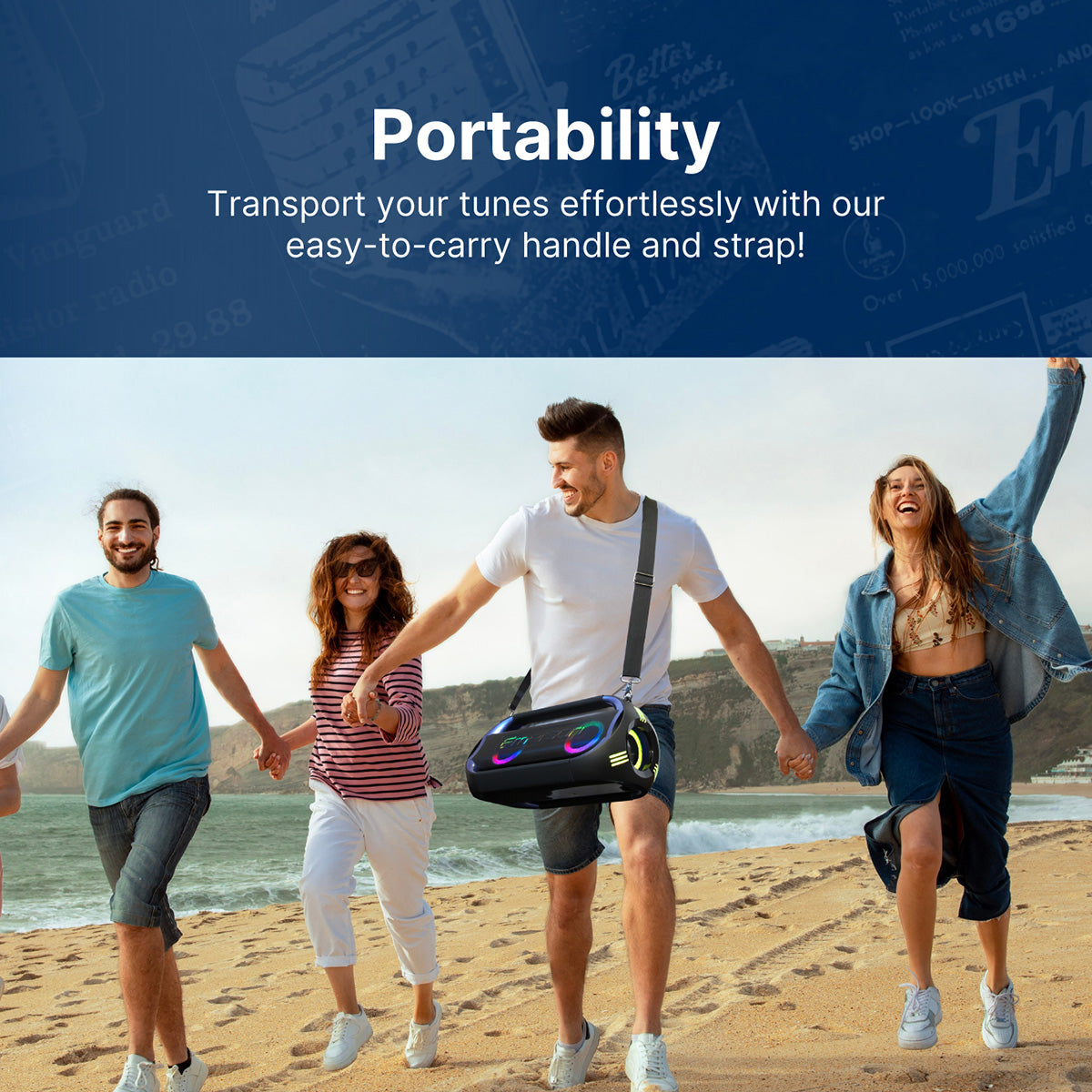 Portable Bluetooth LED Party Speaker - image 15