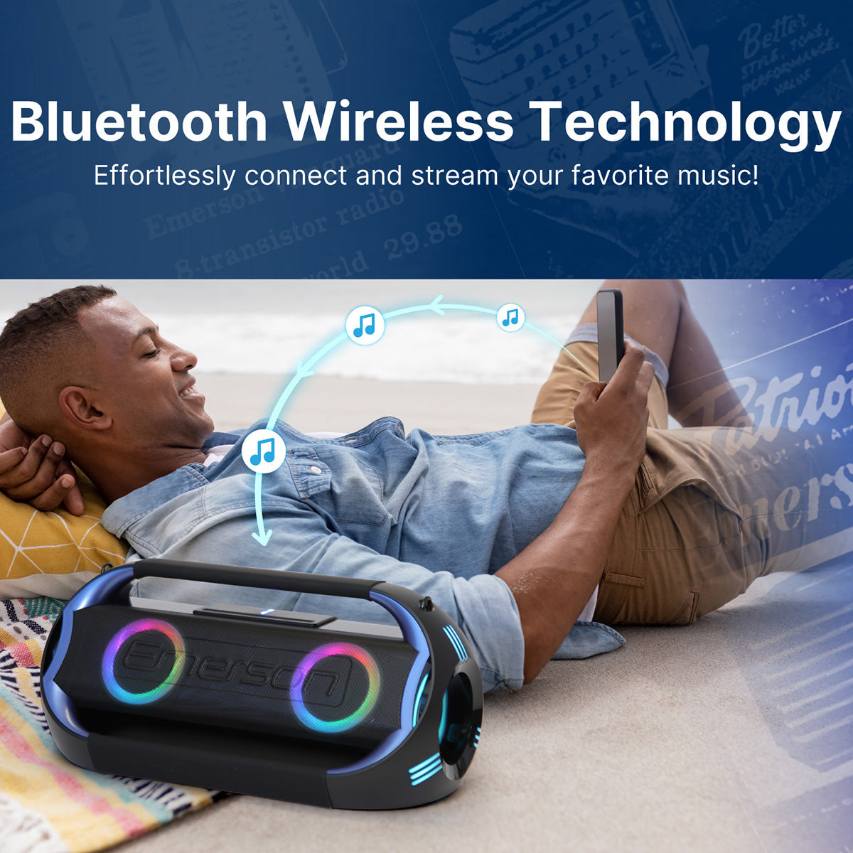 Portable Bluetooth LED Party Speaker - image 8