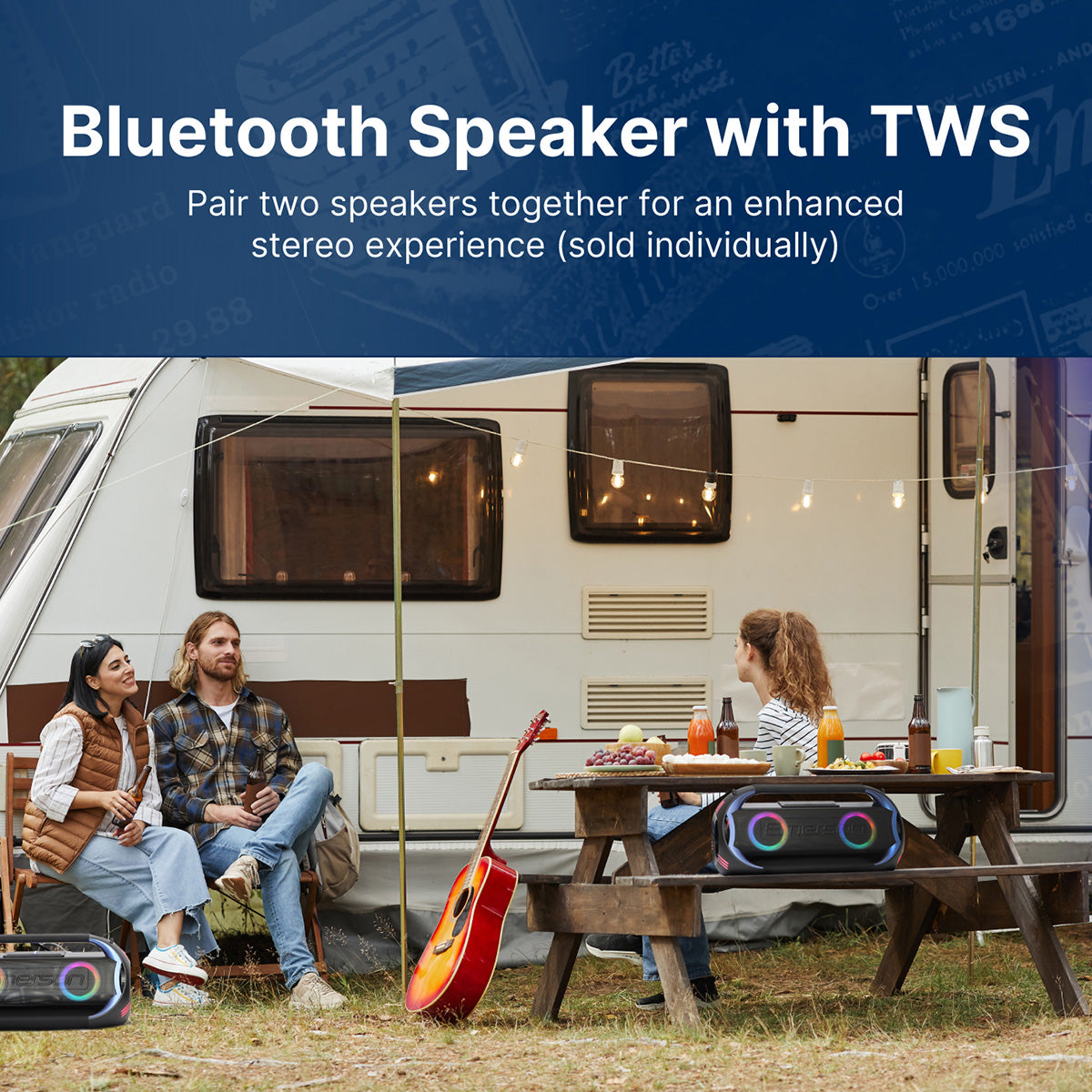 Portable Bluetooth LED Party Speaker - image 9