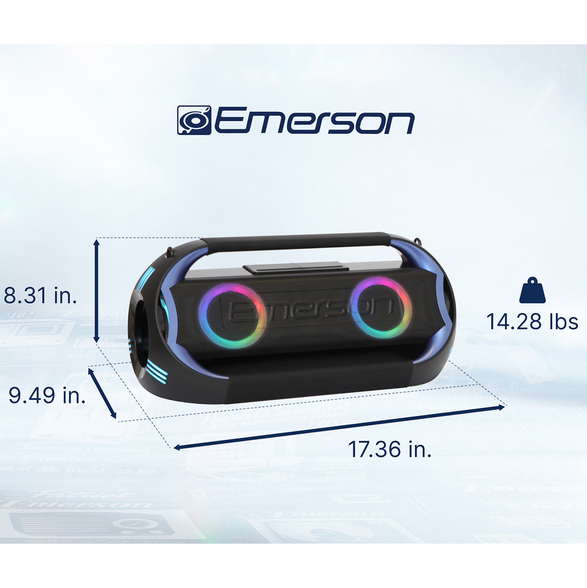 Portable Bluetooth LED Party Speaker - image 10