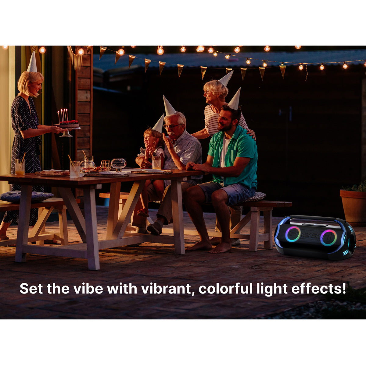 Portable Bluetooth LED Party Speaker - image 13