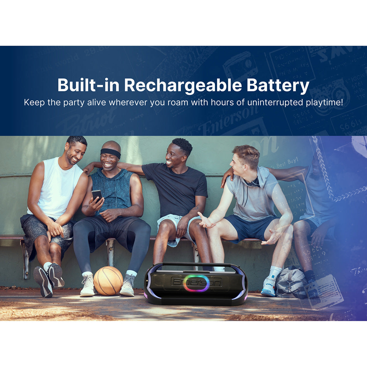 Portable Bluetooth LED Party Speaker - image 35