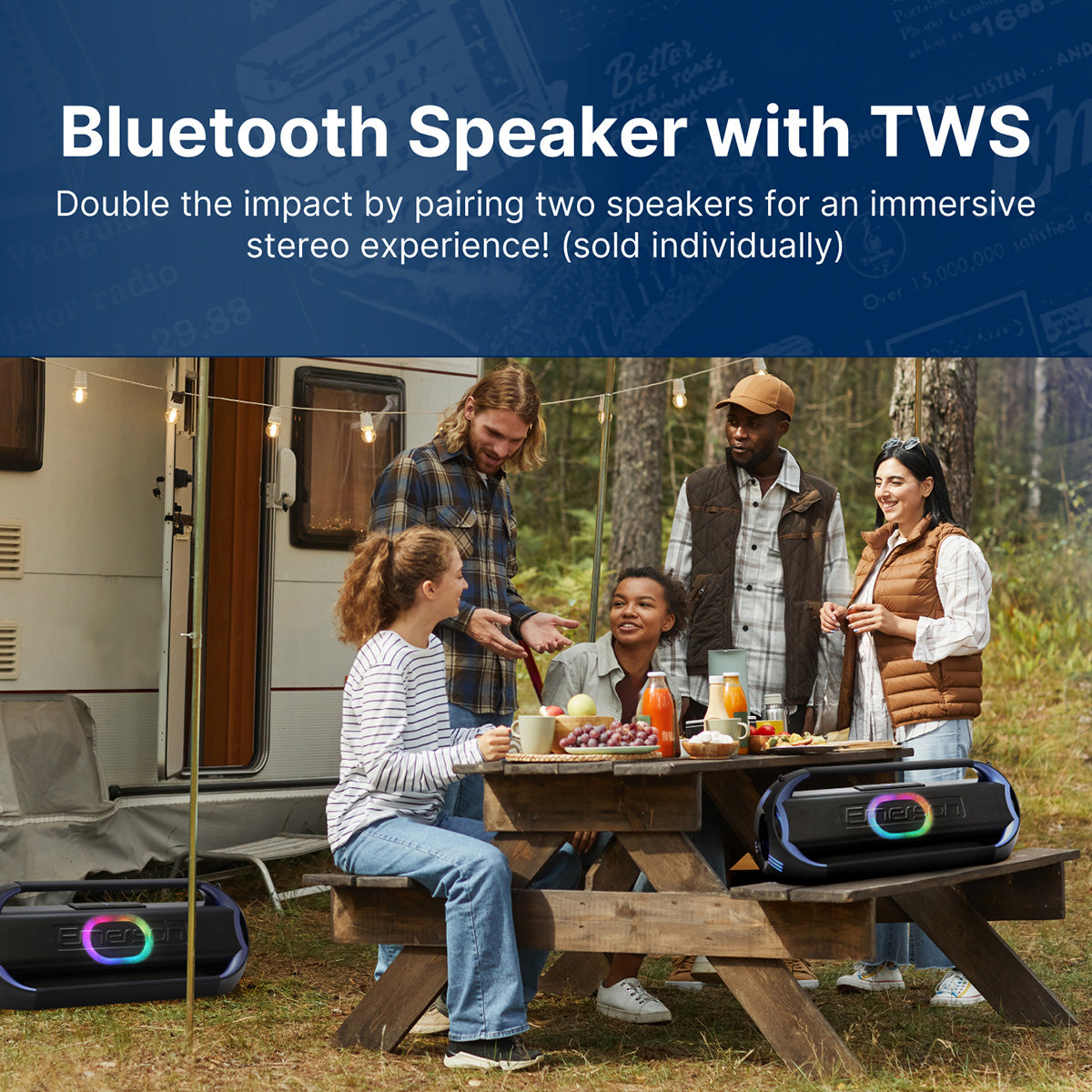 Portable Bluetooth LED Party Speaker - image 25