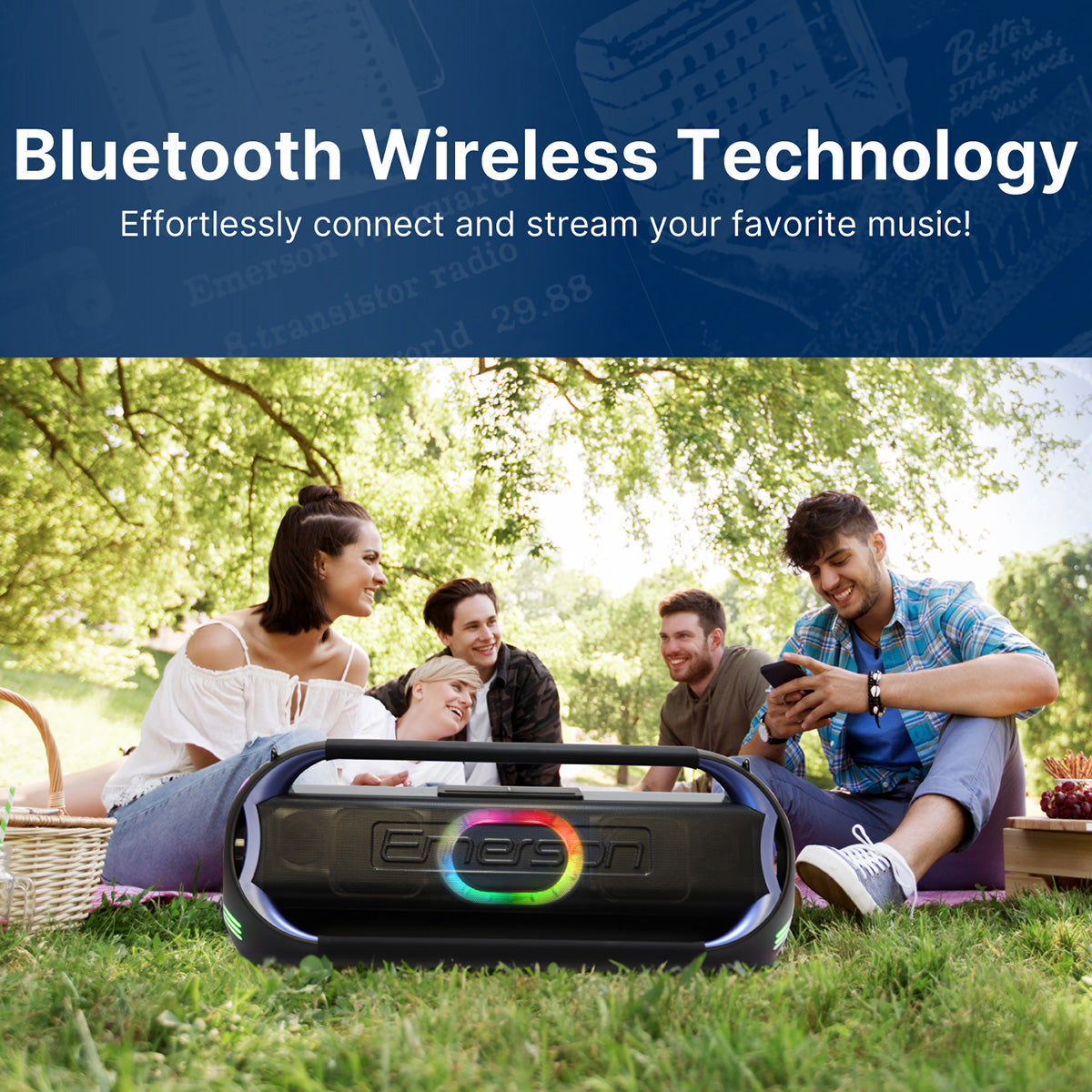 Portable Bluetooth LED Party Speaker - image 26