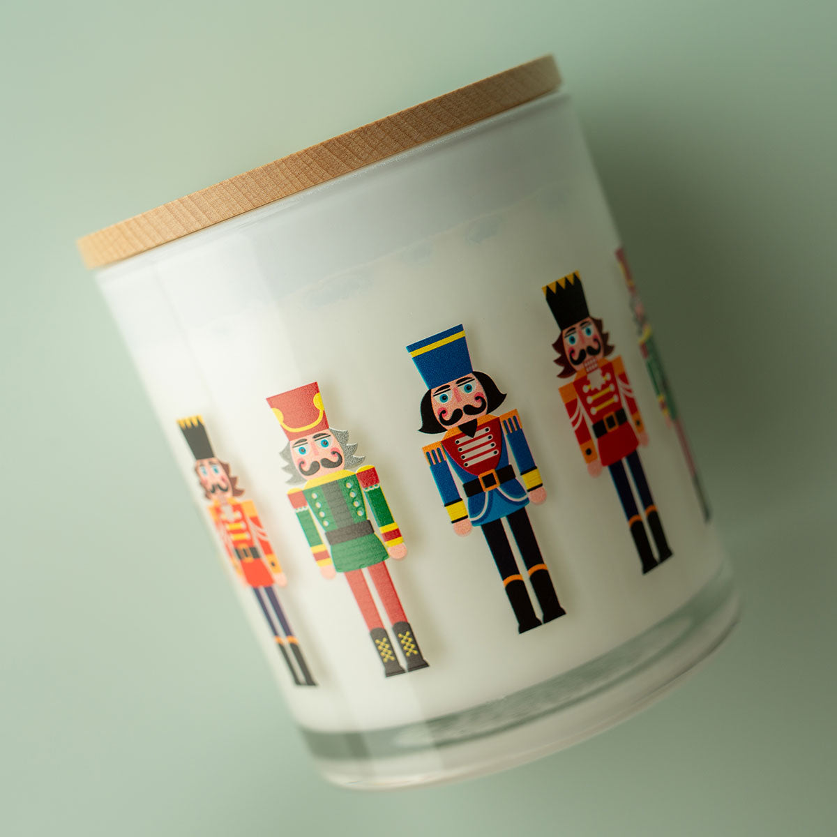 Christmas Printed Candle - Nutcracker Wrap - image 3