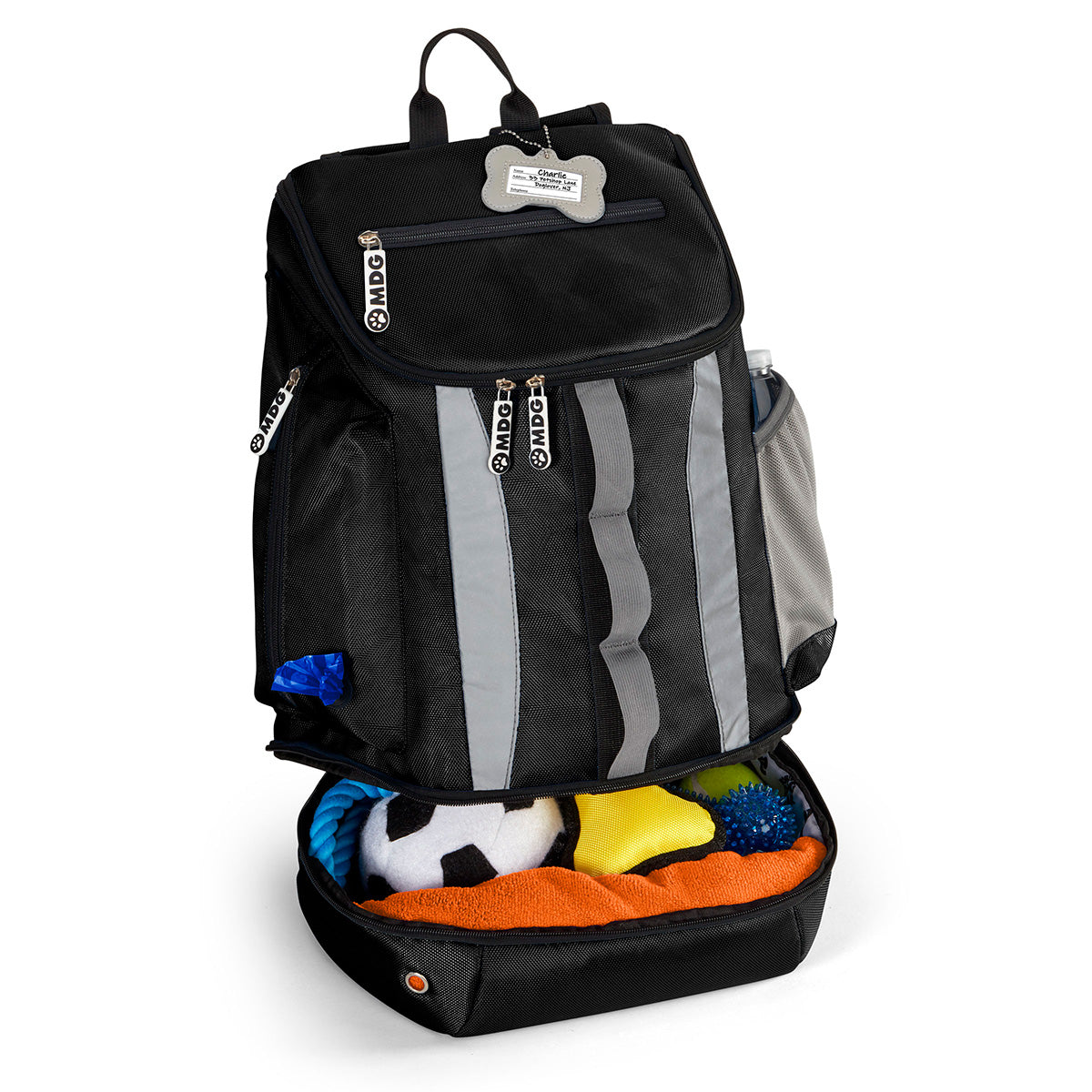Drop Bottom Week Away Dog Backpack - image 7