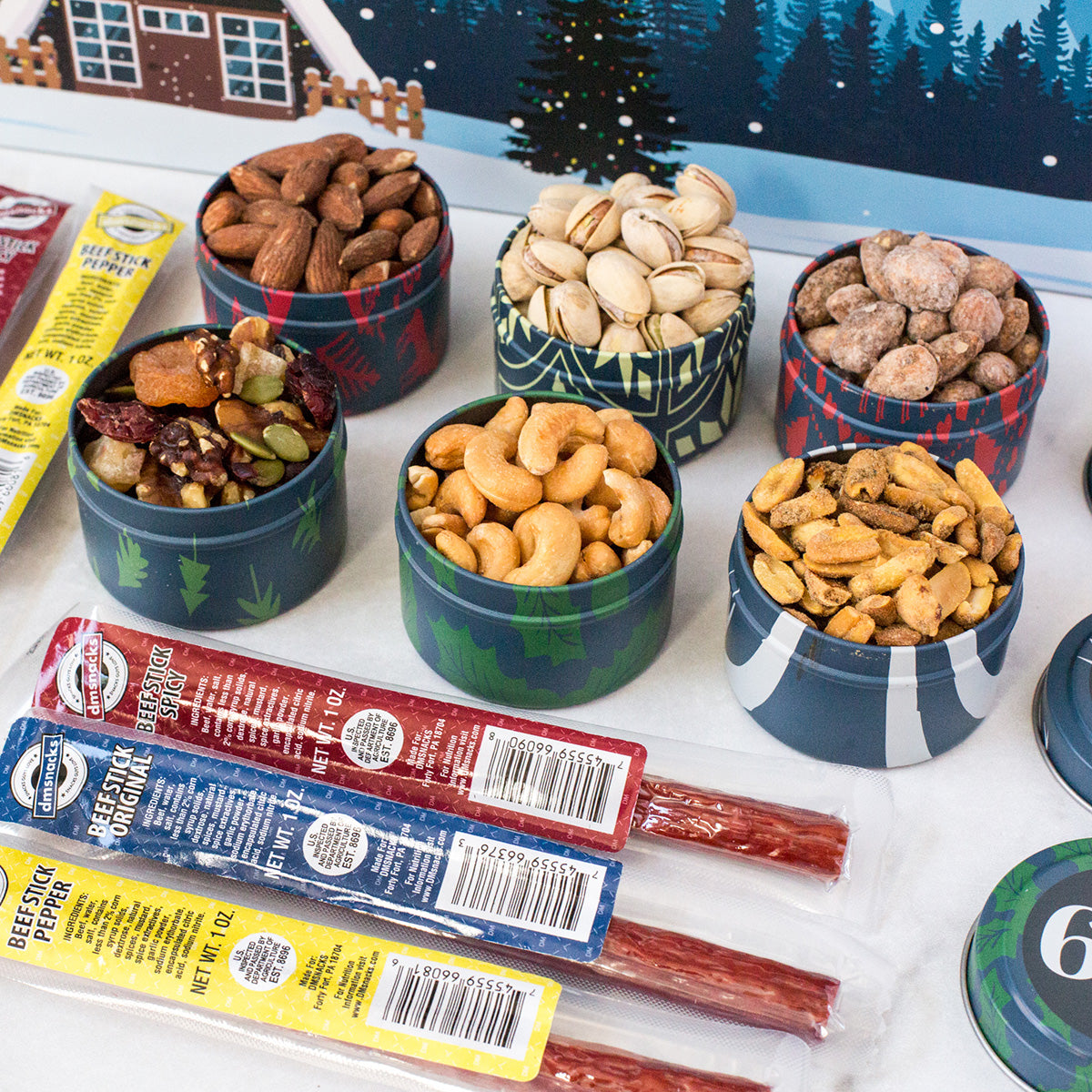 Damn, Man 12 Days of Gourmet Nuts and Meats Advent Calendar - image 3