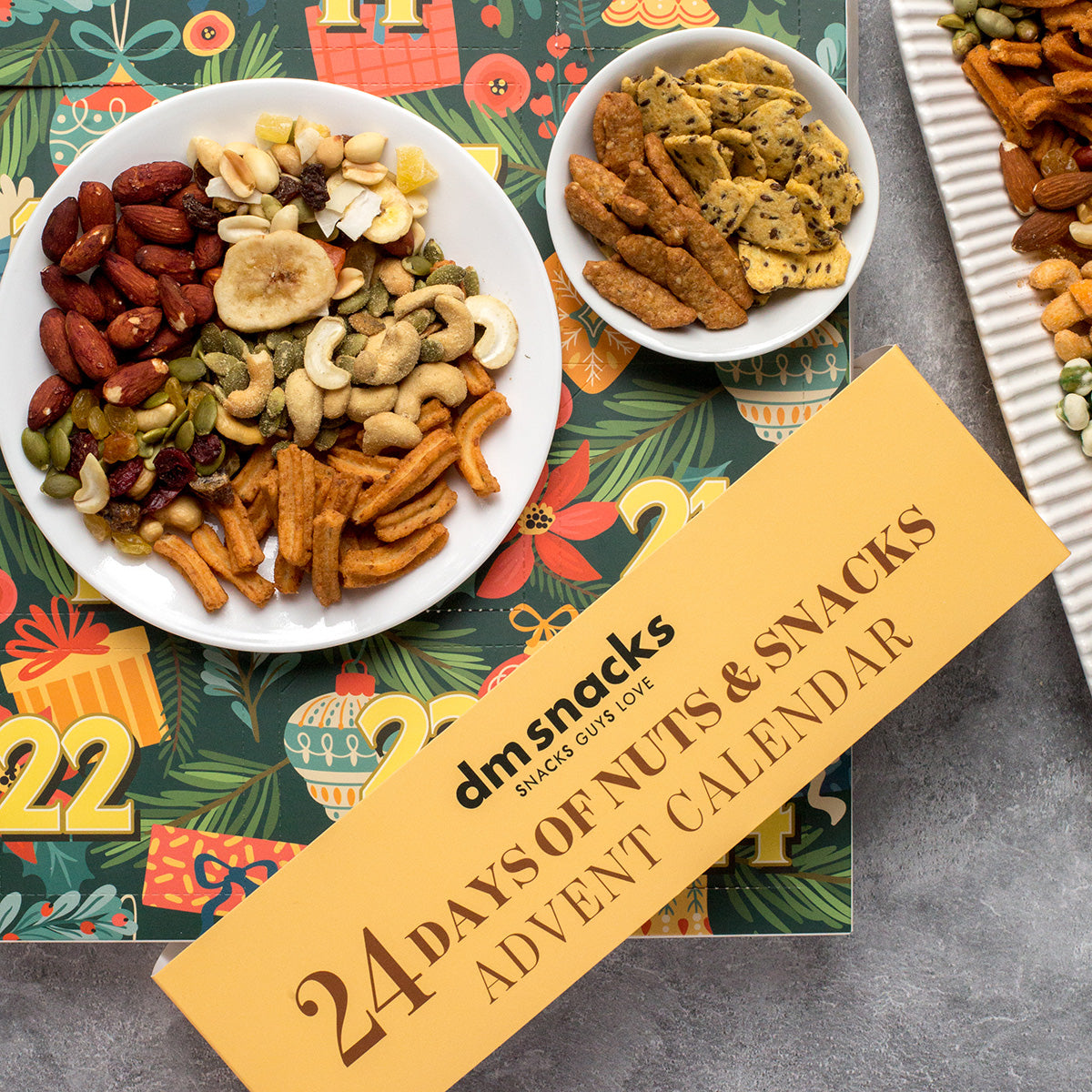 Damn, Man 24 Days of Gourmet Nuts and Snacks Advent Calendar - image 4