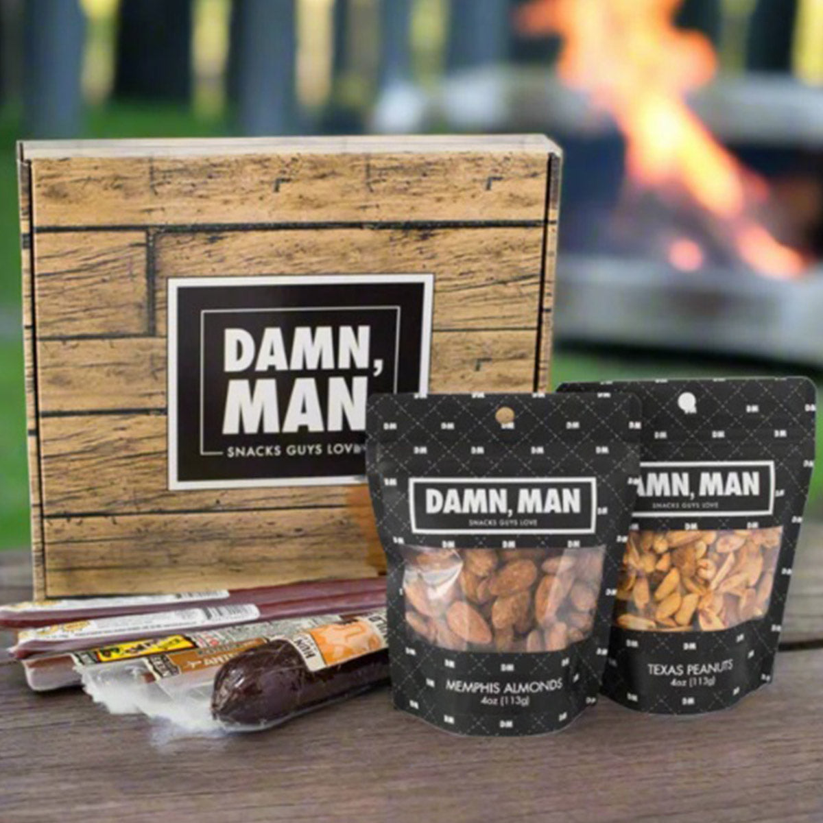 Damn, Man Gourmet Nuts and Exotic Meats Box - image 4