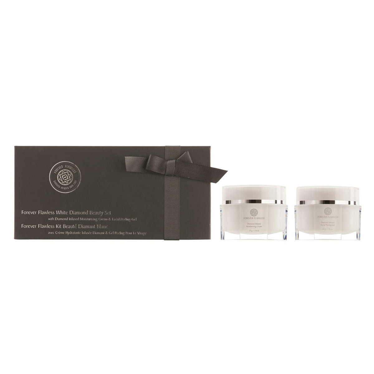 Forever Flawless White Diamond Facial Peeling Gel and Moisturizer
