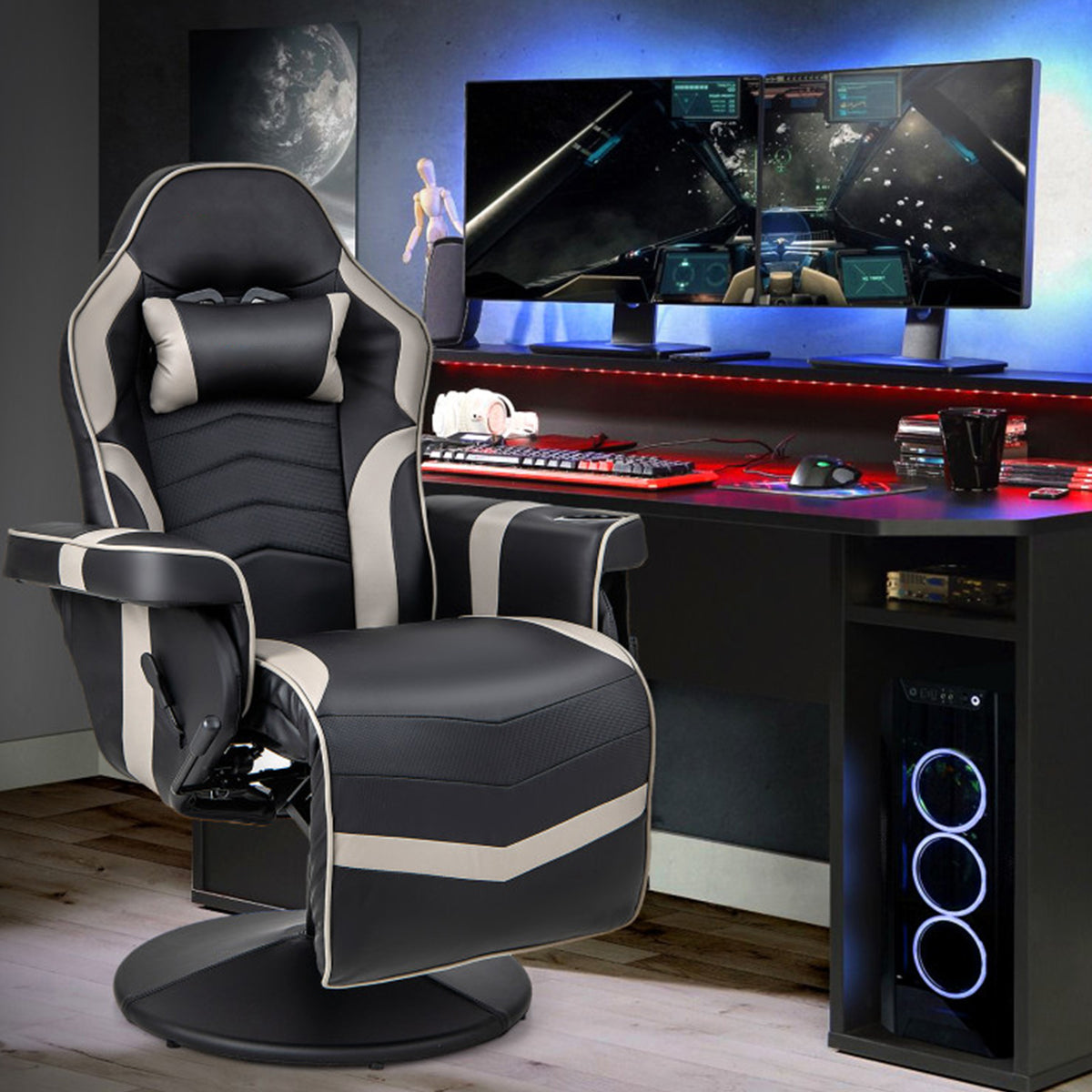Video Gaming Massage Recliner Chair