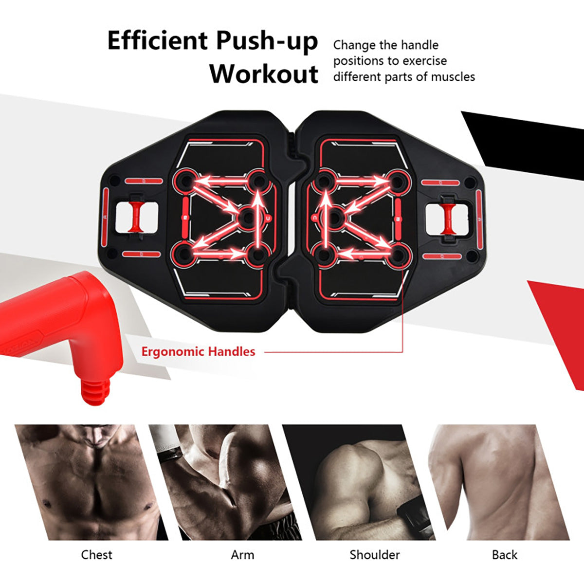 All-in-One Portable Pushup Board Home Gym - image 5