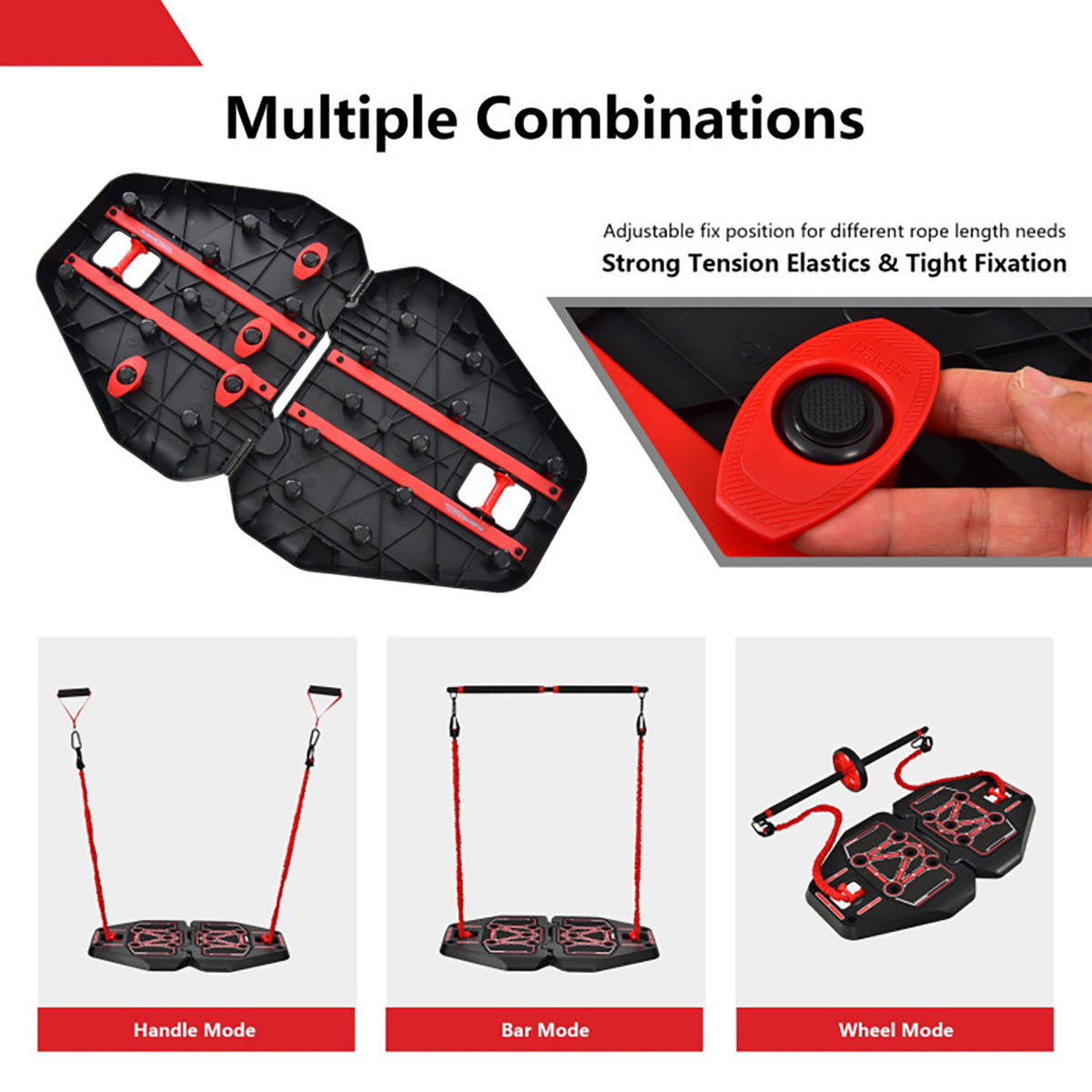 All-in-One Portable Pushup Board Home Gym - image 6