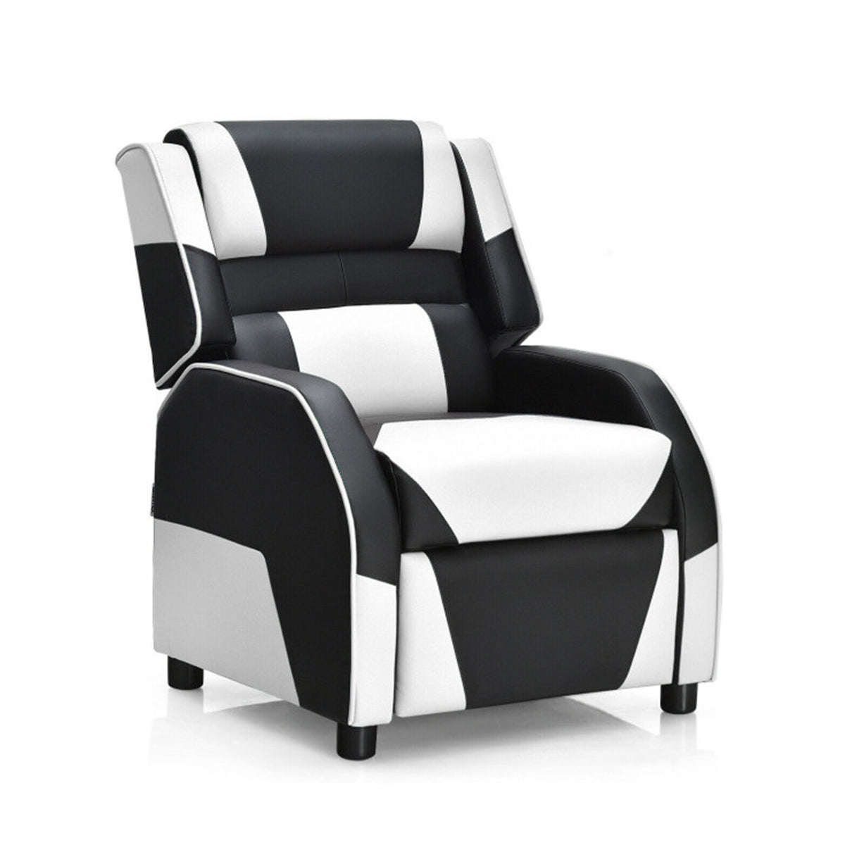 Kids Gaming Sofa Recliner with Headrest and Footrest - image 51