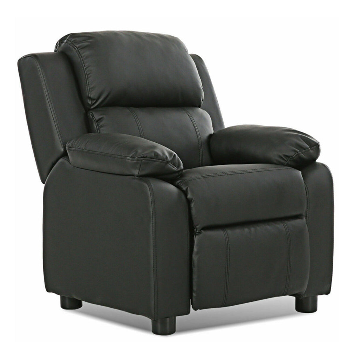 Kids Deluxe Recliner Chair with Storage Arms - image 5