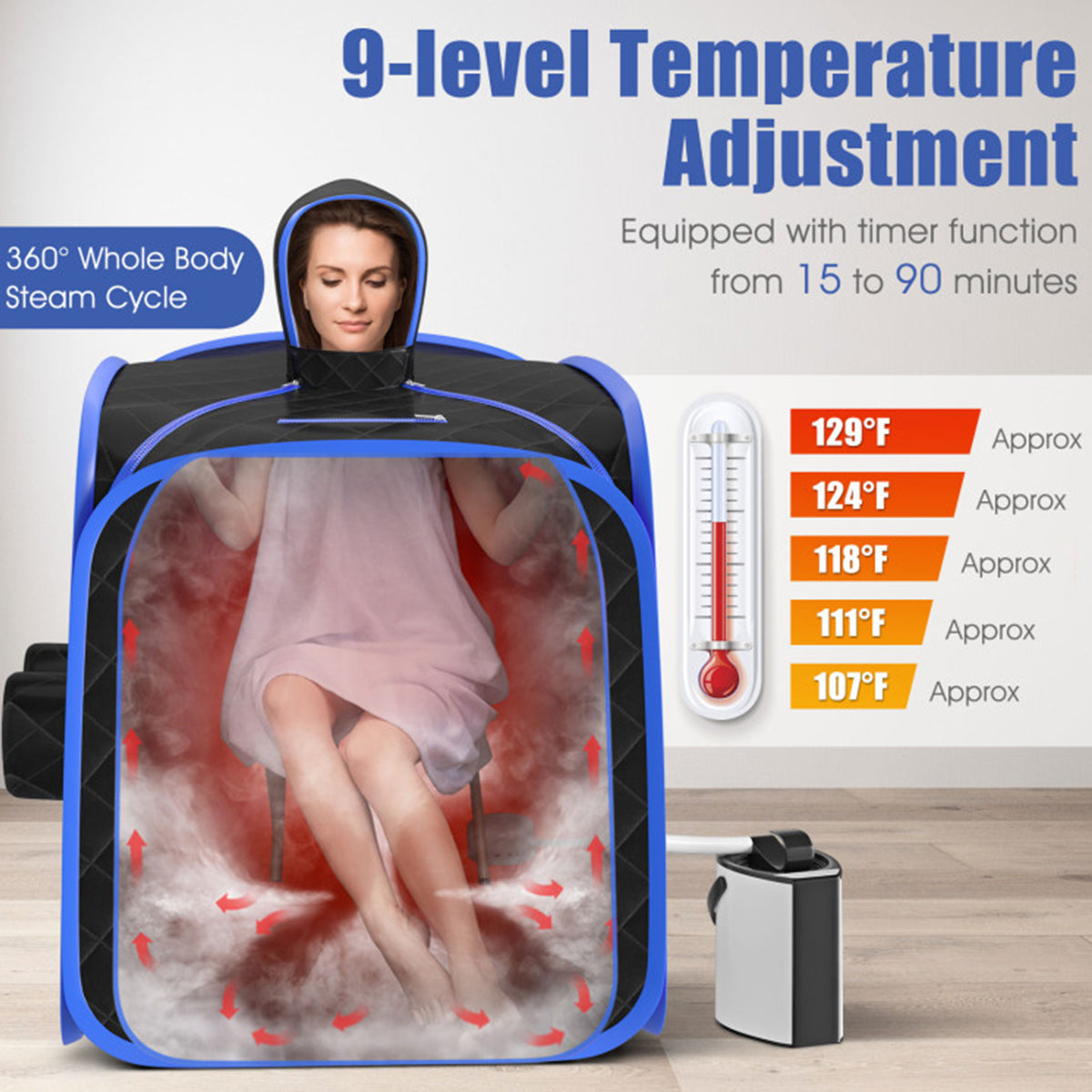 2-Person Portable Steam Sauna - image 27