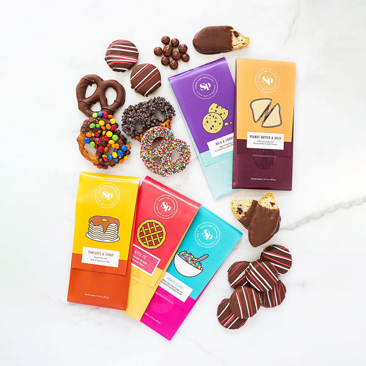 Sugar Plum Nostalgic Chocolate Bar Gift Box