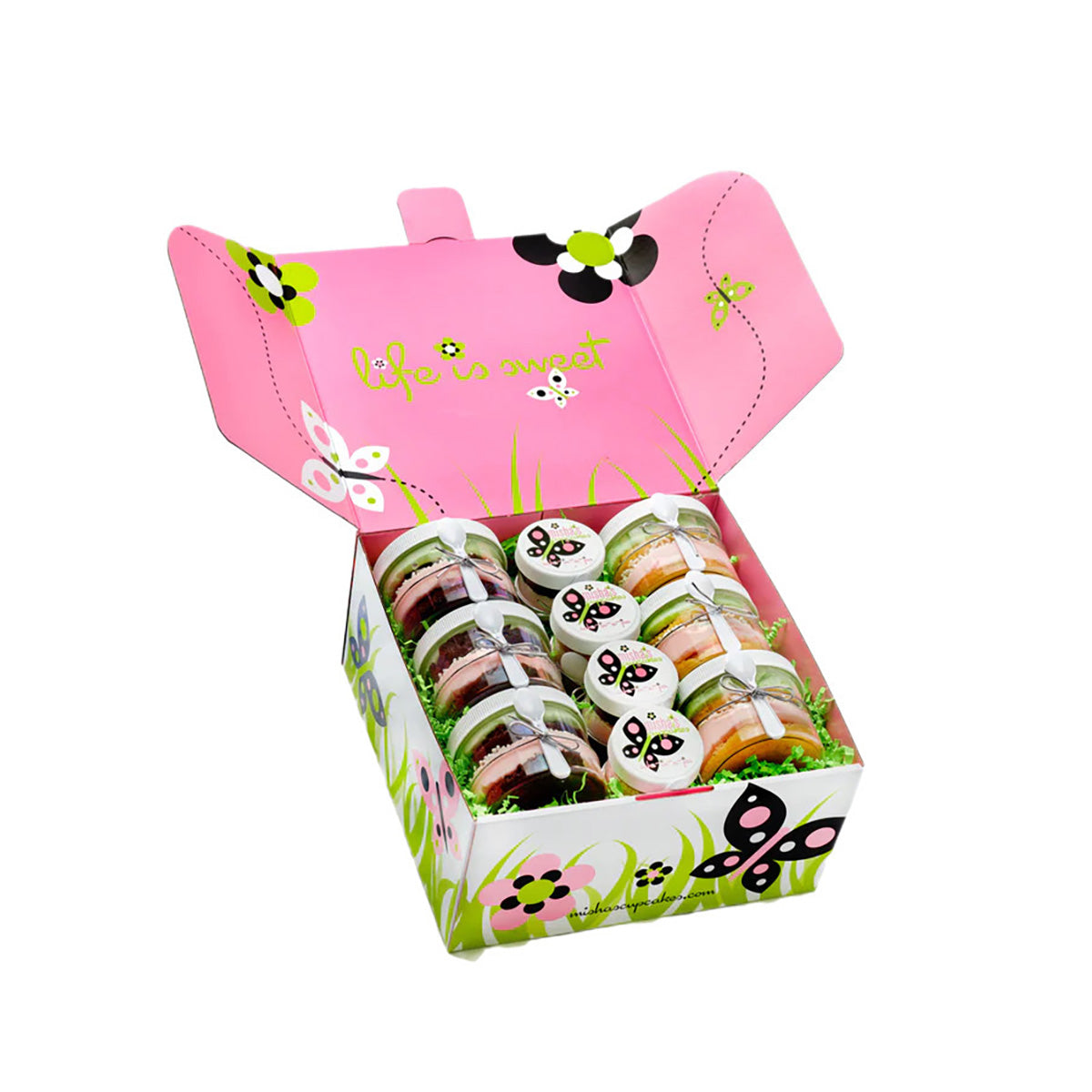 Misha's Cupcakes and Cakes Deluxe Cake Jar Gift Box