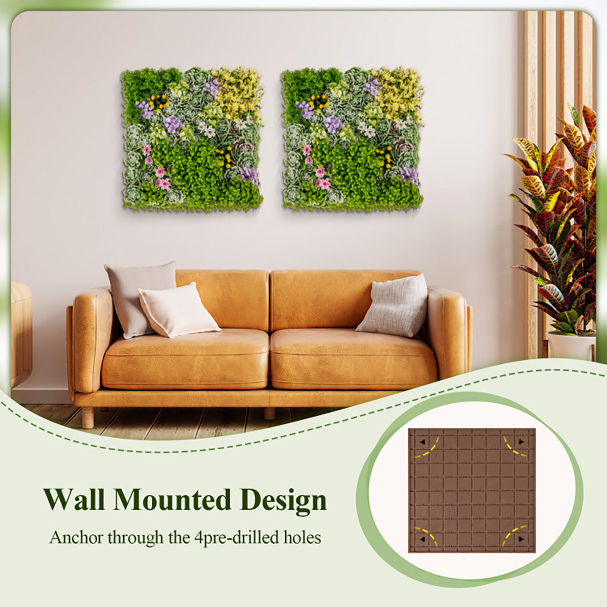 3D Hanging Succulents (Set of 2) - image 4