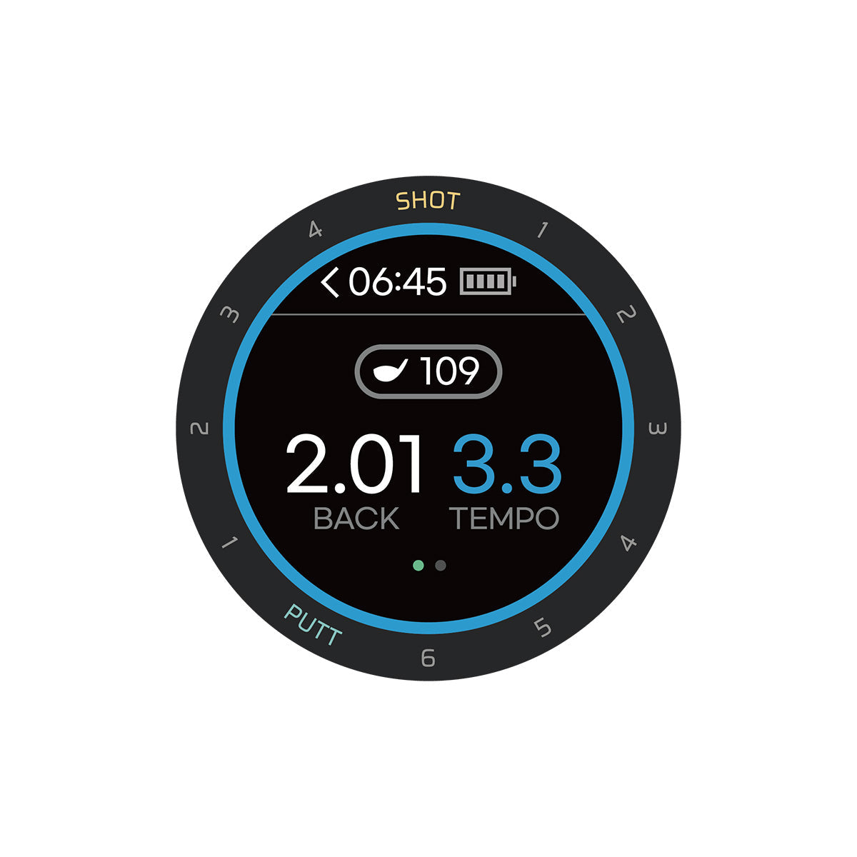 Advanced GPS Golf Watch with Swing and Putt Tracking - image 8