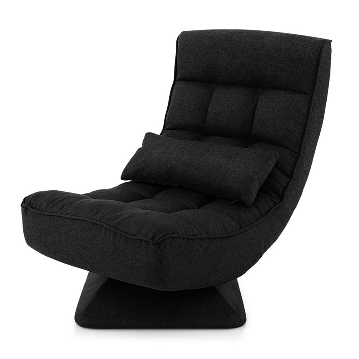 Adjustable 360° Swivel Floor Chair with Massage Pillow - image 26