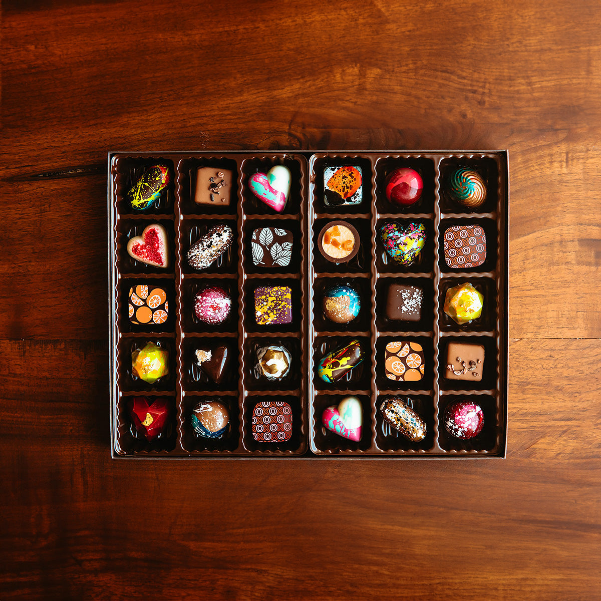 The Chocolate Season 30-Piece Artisan Chocolates