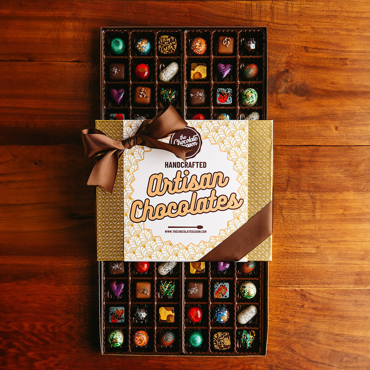 The Chocolate Season 60-Piece Artisan Chocolates