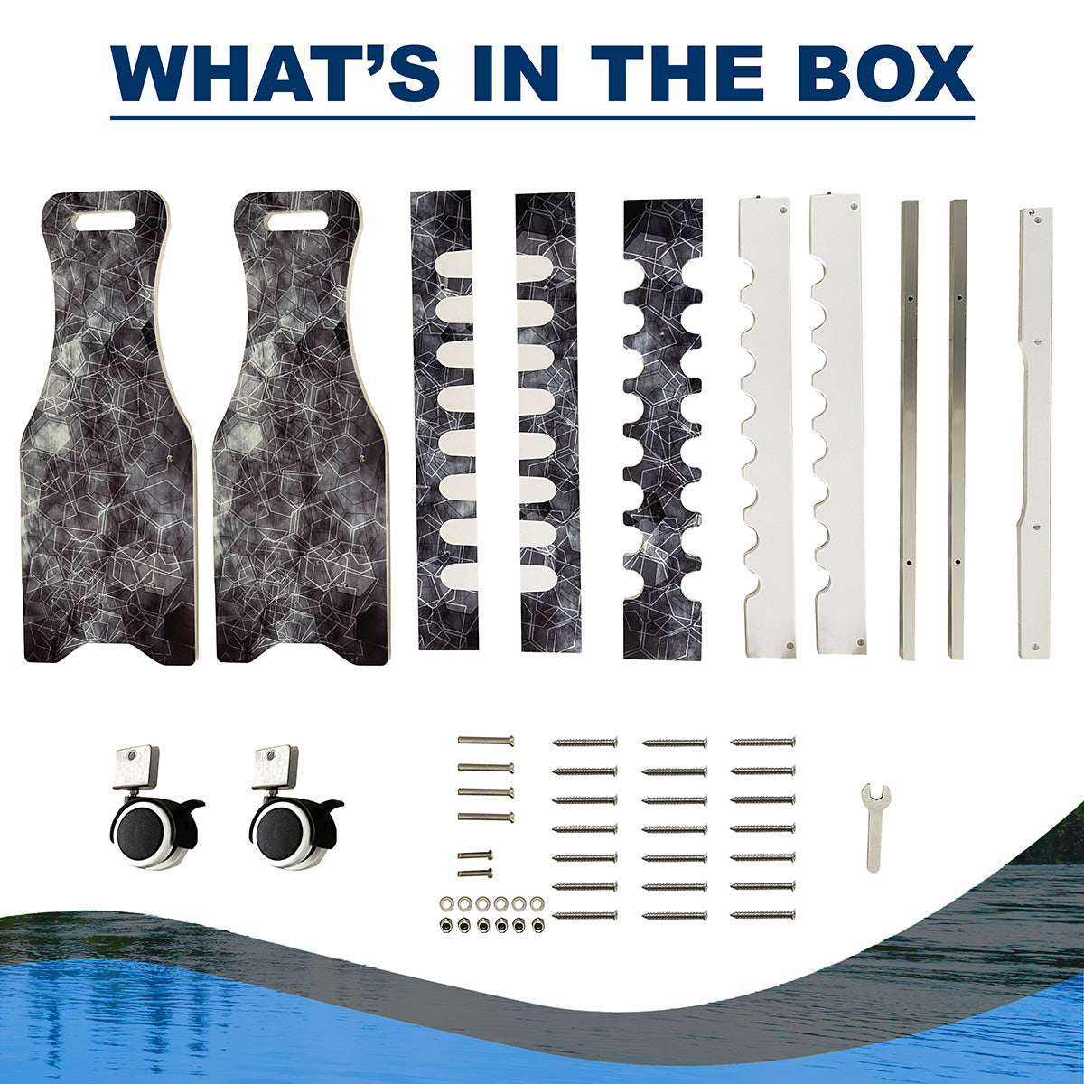 Waterproof Rolling 16 Fishing Rod Rack - image 8