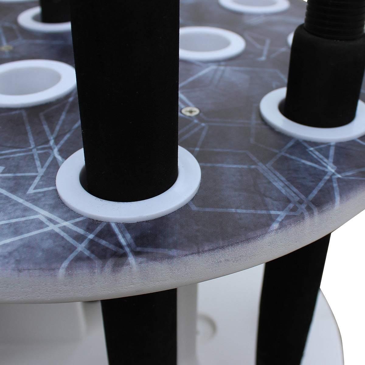 Round Spinning 12 Fishing Rod Rack - image 7