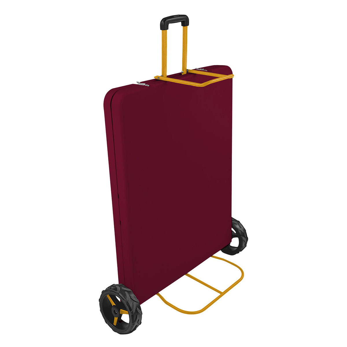 Rolling Table with 4 Folding Chairs Combo - image 10