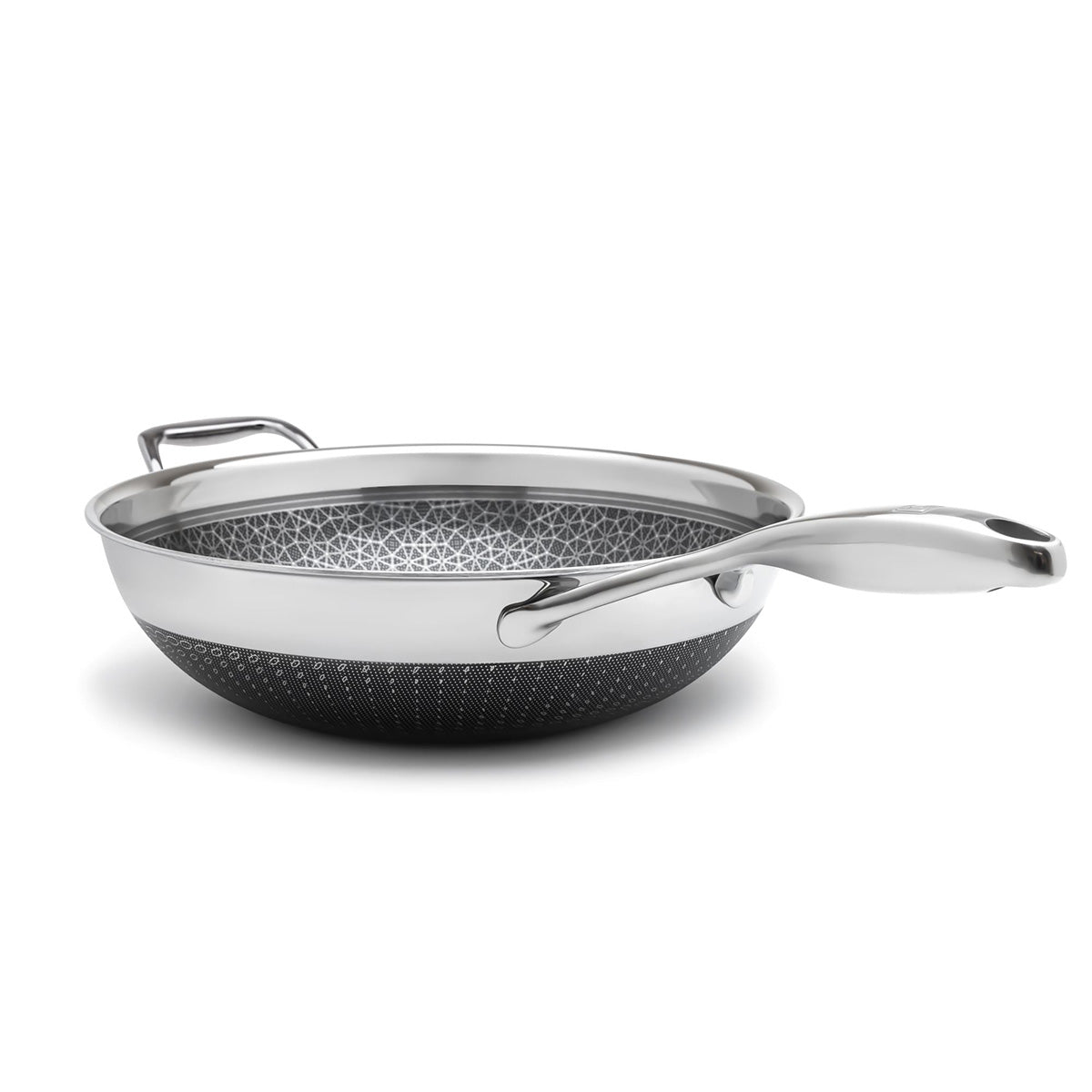 12'' Stainless Hybrid Nonstick Wok - image 5
