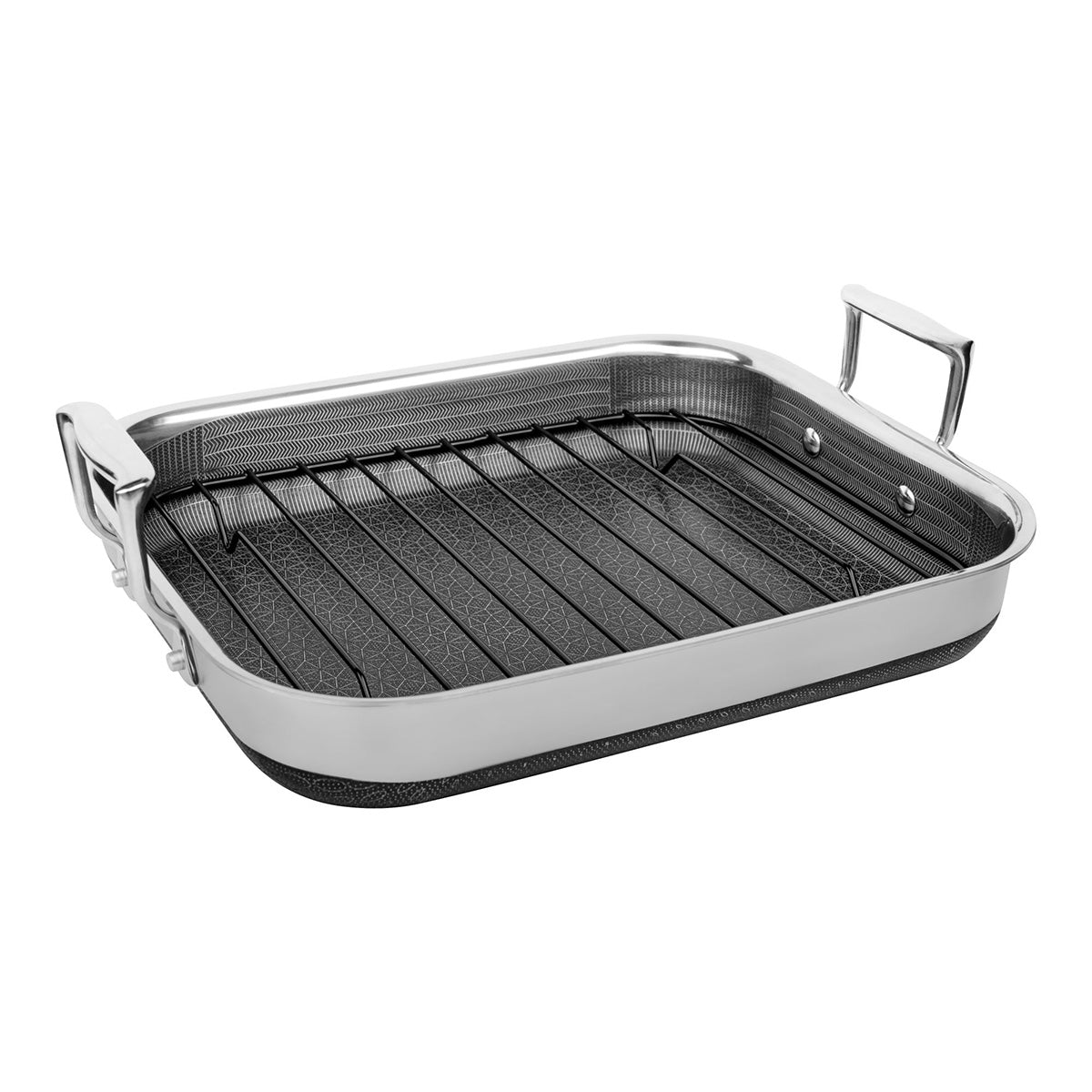 14'' Hybrid Nonstick Roasting Pan with Rack - image 2