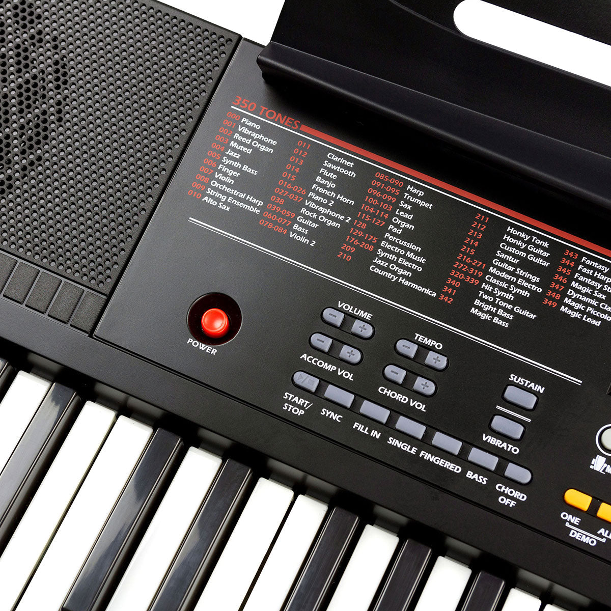 61-Key Keyboard with Stand and Headphones - image 8