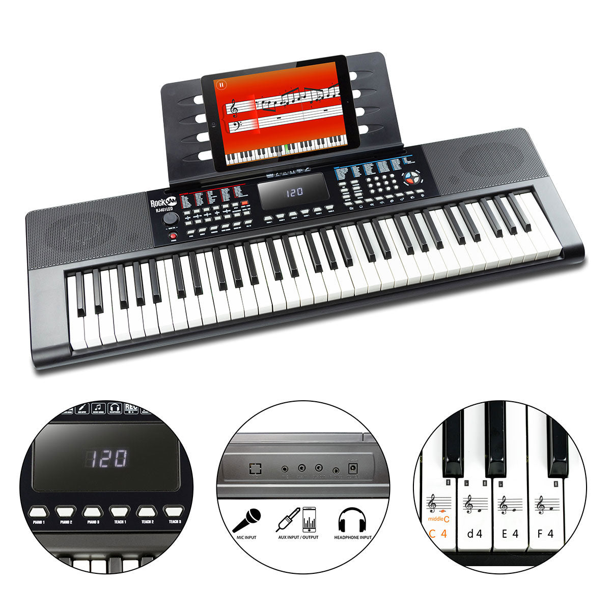 61-Key Keyboard - image 4