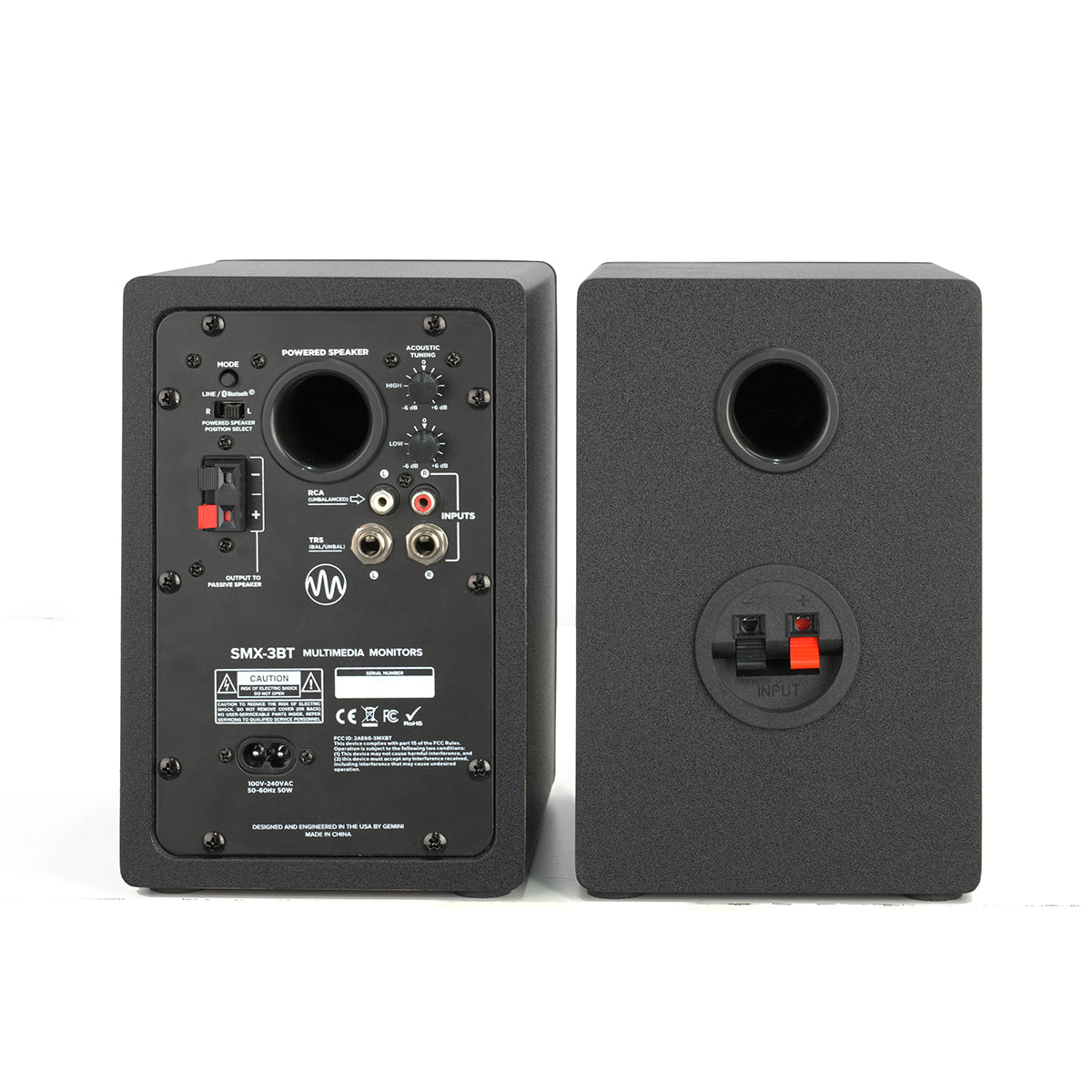 100W Bluetooth Studio Monitor Speakers - image 3