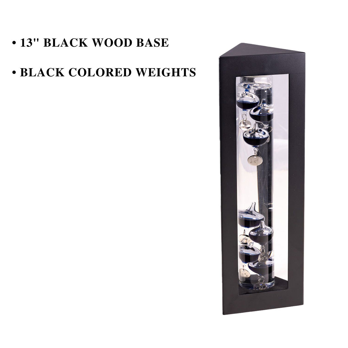 13'' Galileo Thermometer with Weights - image 11