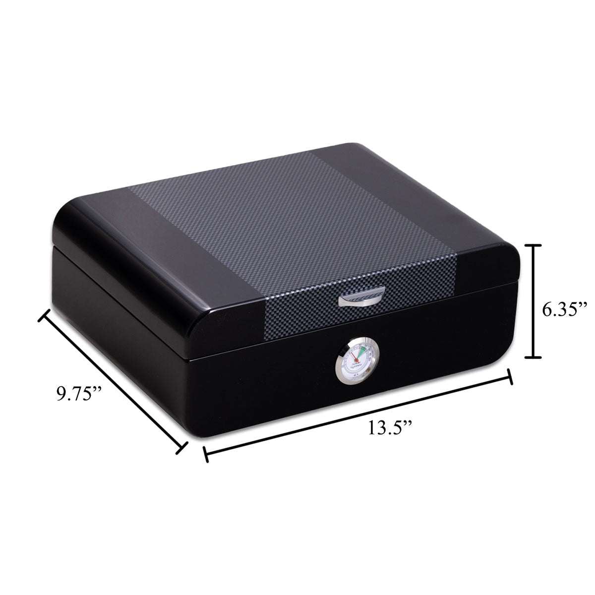 Carbon Fiber Design 40 Cigar Humidor - image 4