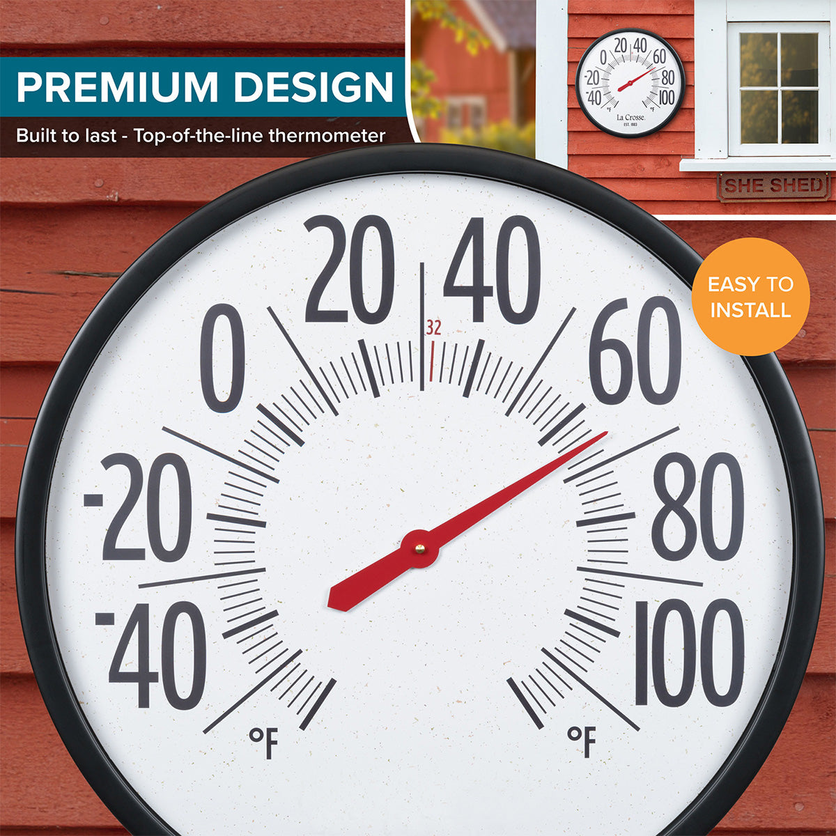 22'' Oversized Dial Thermometer - image 7