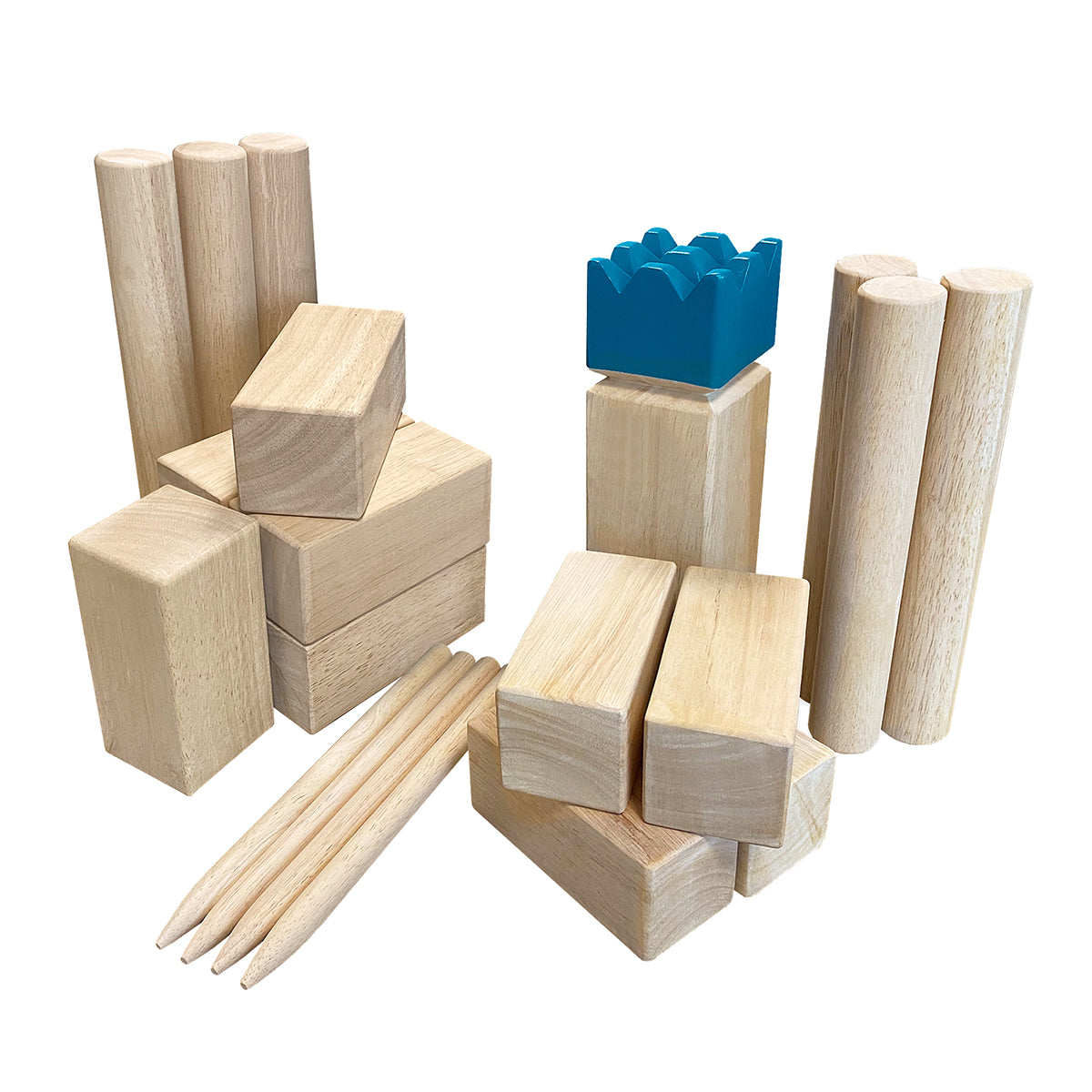 Premium Wooden Kubb Game - image 4