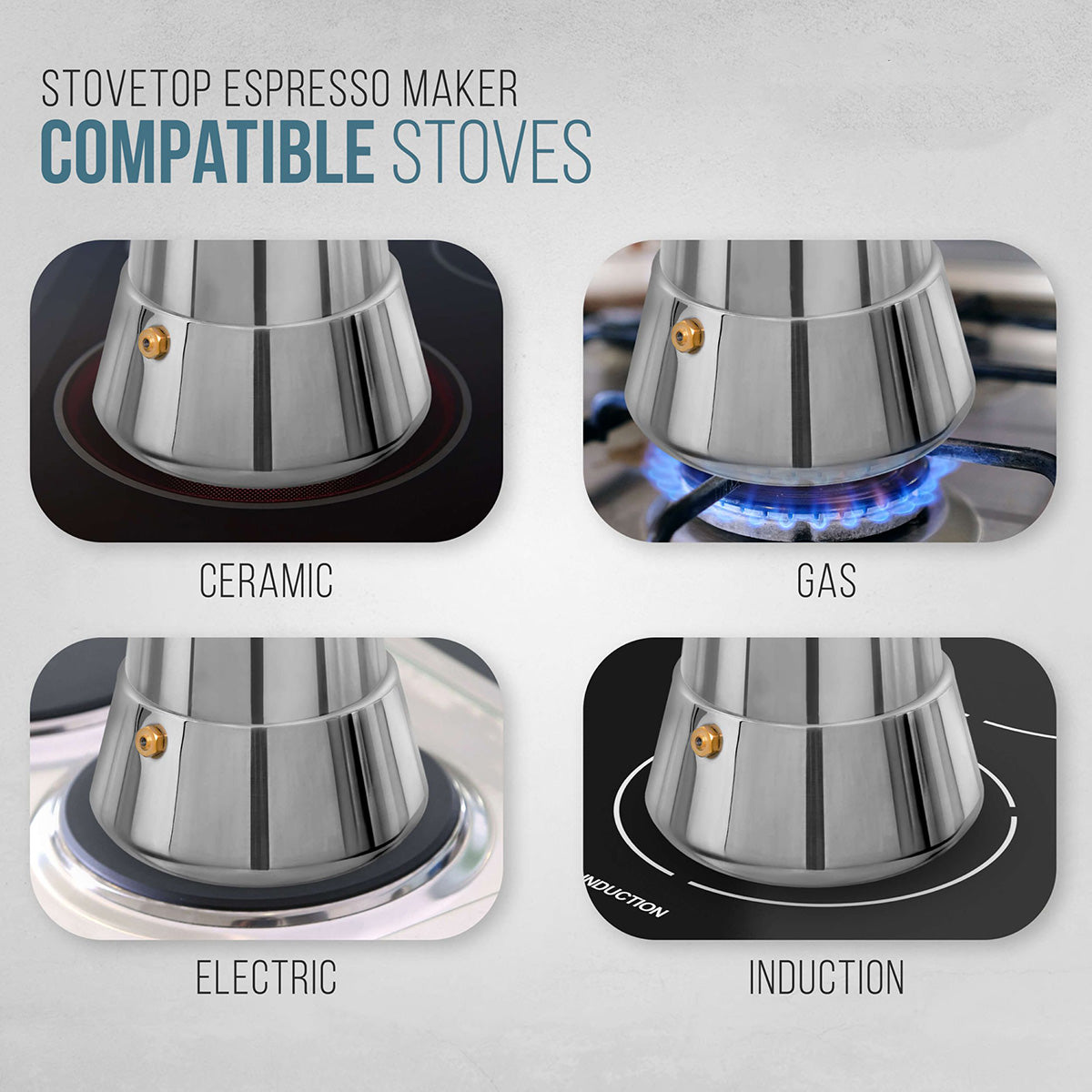 150 mL Stainless Steel Espresso Maker - image 16