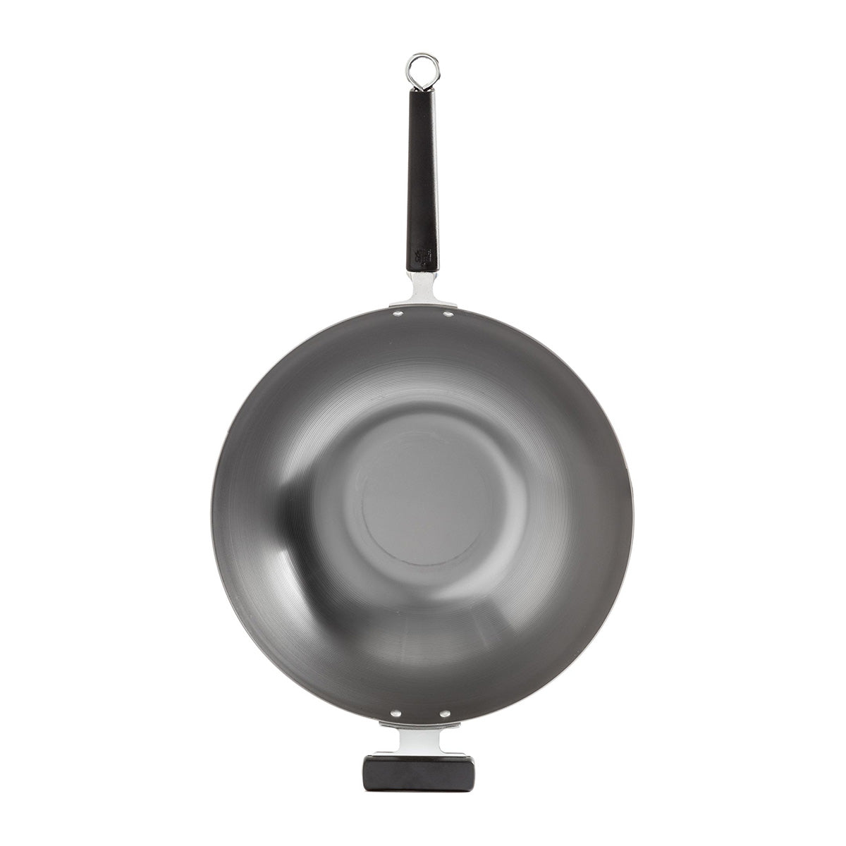 Professional 14-inch Carbon Steel Flat Bottom Wok - image 11
