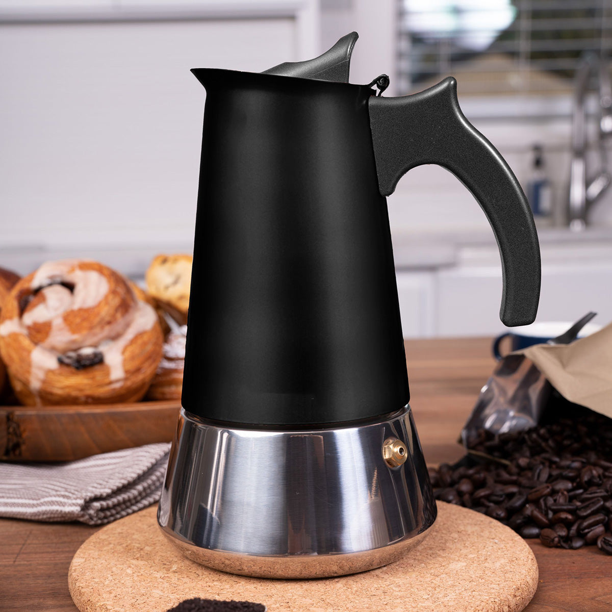 500 mL Stainless Steel Espresso Maker