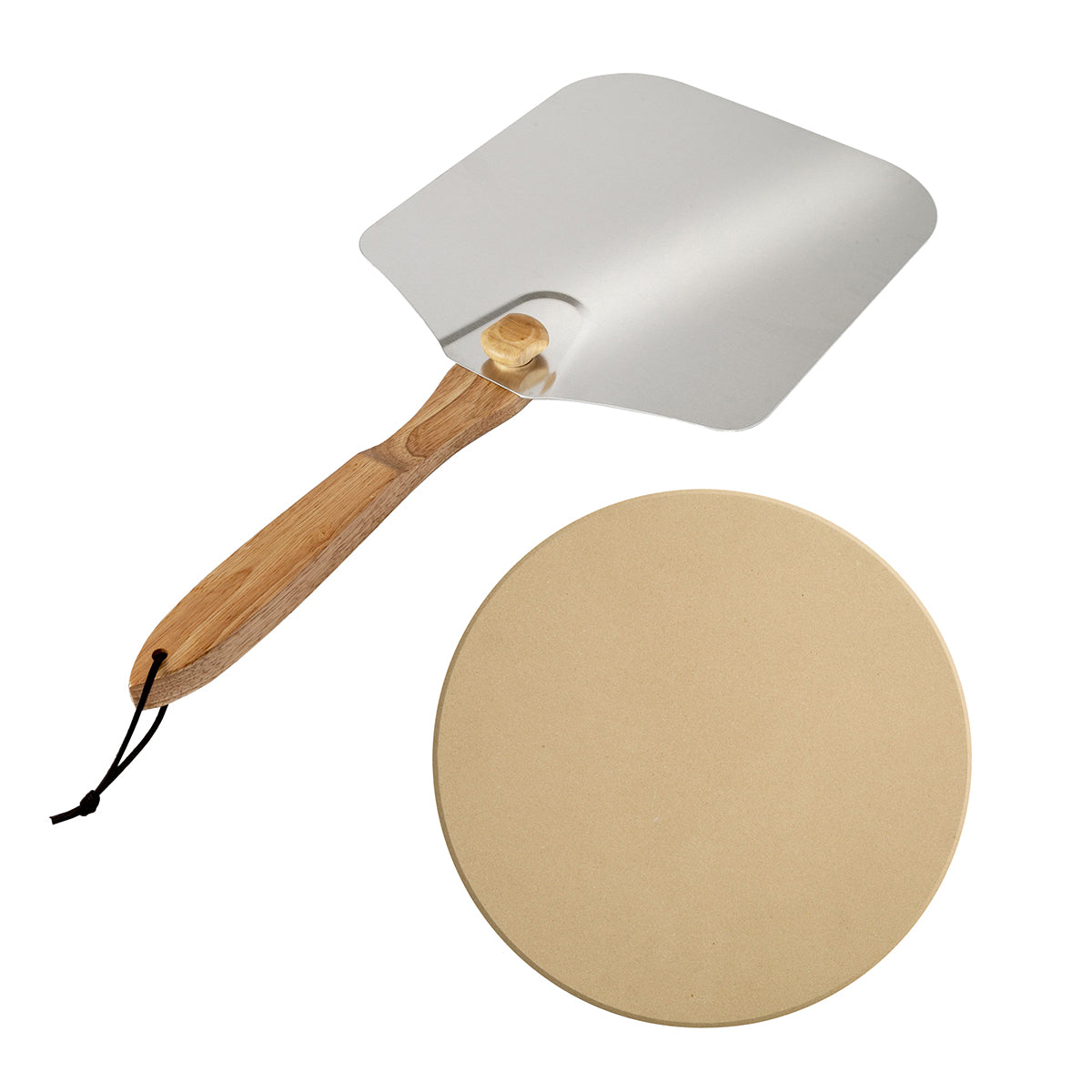 Pizza Stone and Peel Set - image 2