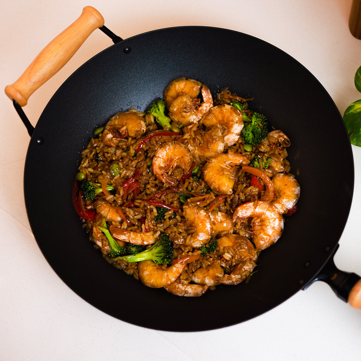 10-Piece 14'' Nonstick Wok Set - image 7