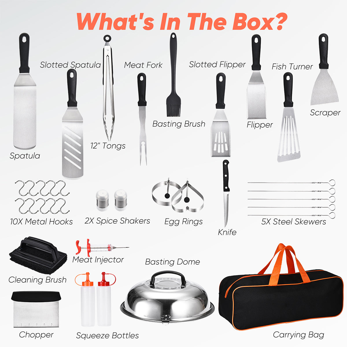 36-Piece Griddle Accessory Set - image 2