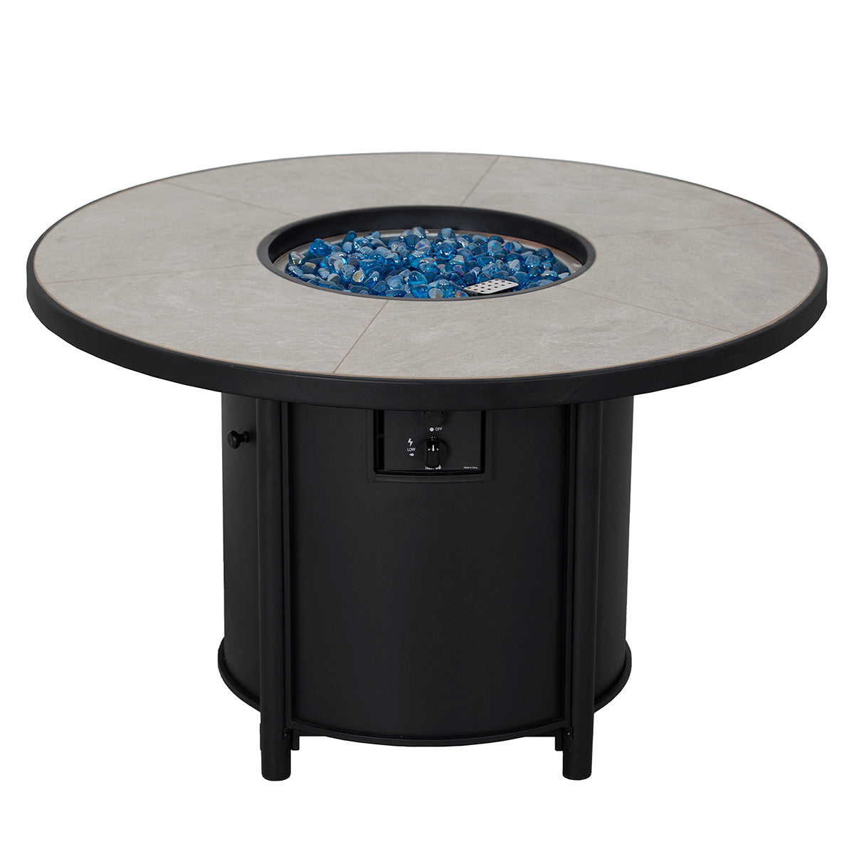 Round Propane Gas Fire Pit Table - image 19