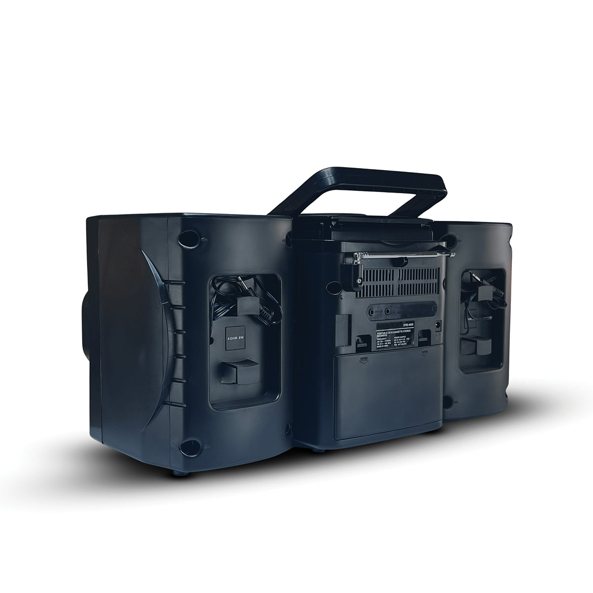 Portable CD and Cassette Stereo Boombox - image 6