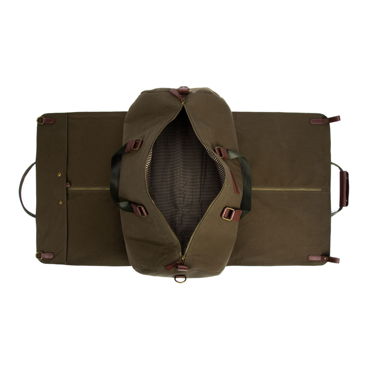 Brouk & Co Harrison 2 Piece Duffel and Garment Bag - image 21